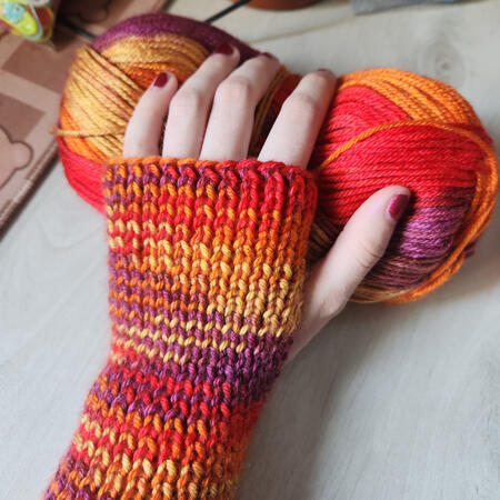 warm-toned handwarmers